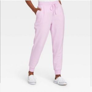 A New Day Target Pink Sweatpants (matching sweatshirt also listed)